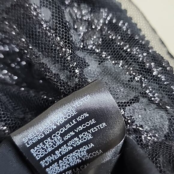 NWT Free People All That Glitters Sparkling Goth Lace Dress - Picture 7 of 9